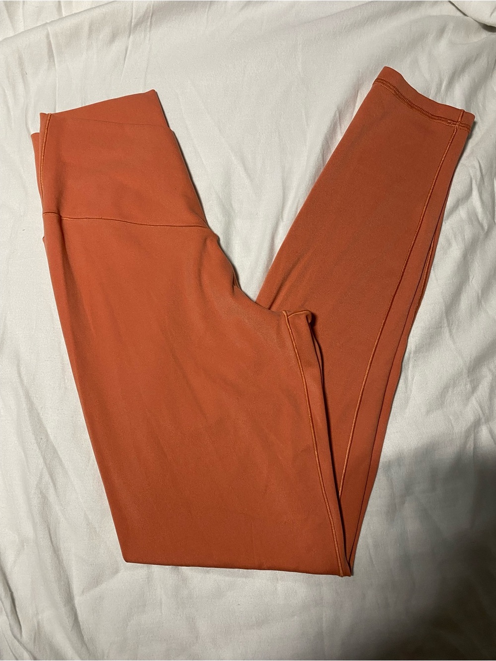 NWOT-Offline by Aerie (AE) RealMe Crossover High-Waist Leggings in Rust - M Long